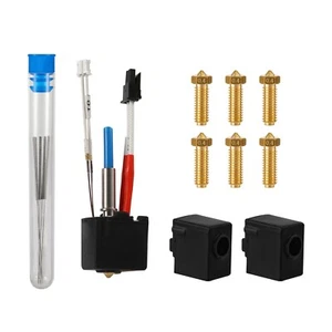 Printing Hot End Kit, with Heater Cover and Stainless Steel Hotend Hardened N... - Picture 1 of 6