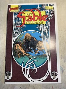 Jon Sable Freelance #39 NM 1986 Safari Hunt Danger - Picture 1 of 11