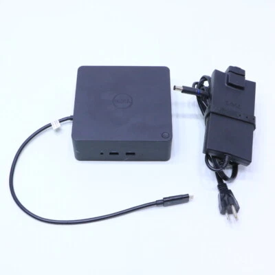 DELL K16A K16A001 USB 3 THUNDERBOLT DOCKING STATION TB16 - Image 1 of 3