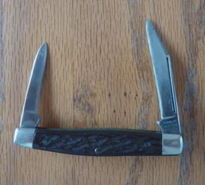 Vintage  Camillus USA  New York 3 Blade Pocket Knife 3" - Picture 1 of 5