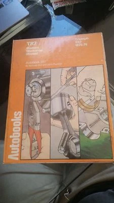Manual de taller del propietario Triumph TR7 1975-76 AUTOLIBRO 891 PRIMERA EDICIÓN  Foto 1 de 3