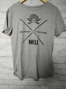 NCAA Alma Mater Northern Kentucky Norse Recycled T-Shirt Men's Small Gray NEW - Picture 1 of 7