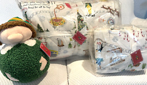 Pottery Barn Elf the Movie King Comforter & 3 Euro Shams & Elf Plush Pillow