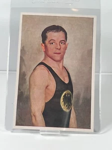 1932 Sanella Margarine Type 3 Set-Break #17 Jakob Brendel (Wrestling) - NM - Picture 1 of 2