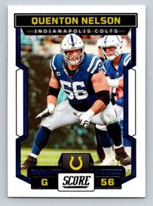 2023 Score Football #10 Quenton Nelson  Colts