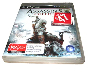 Assassin's Creed III - 3 - Includes Manual - PS3 - VGC - Picture 1 of 1