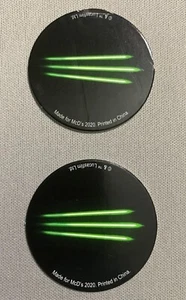 (x2) 2020 Lucasfilm McDonalds Happy Meal Star Wars Pog Style Scheiben - Bild 1 von 3