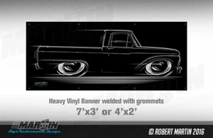 BIG BANNER '61-'66 Ford F100 F150 Truck 1961 1962 1963 1964 1965 1966 F-100 - Picture 1 of 24