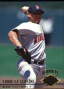 1994 Ultra Minnesota Twins Baseball Card #86 Eddie Guardado