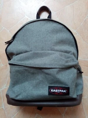 Eastpak Rucksack Wyoming 811 / 05A SUNDAY GREY  MIT BRAUNEM Lederboden  - Bild 1 von 4