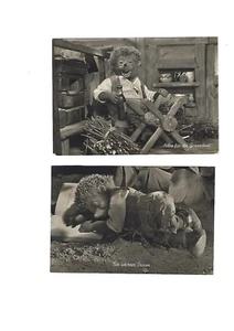 alte Mecki-Postkarten aus den 50er Jahren, schwarzweiß, Verlag August Gunkel - Bild 1 von 2