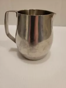 Pitcher Reed And Barton Stainless Steel Creamer 4" - Picture 1 of 8