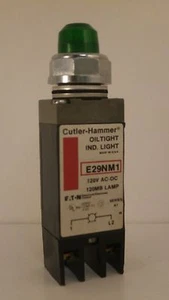 CUTLER HAMMER HERMÉTICO LUZ IND (VERDE) 120V E29NM1 - Imagen 1 de 7