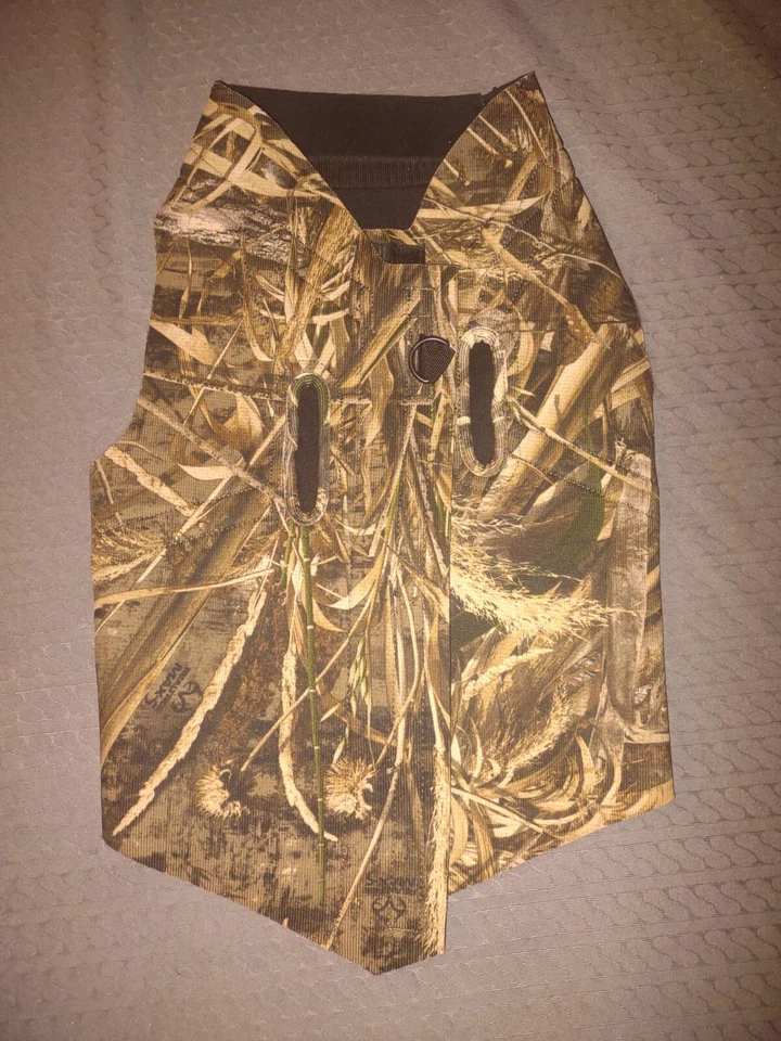 Game Winner 2xl Dog Hunting Vest Harness Camo Zip Hook N Loop Safety Duck Huntin - Image 1 of 4