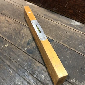 VARINO Vintage Spirit Level Wooden + Stainless Trim Australian Made - Picture 1 of 14