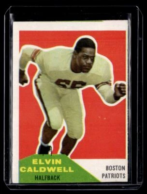 1960 Fleer OC Elvin Caldwell RC Boston Patriots #120 - Image 1 of 2