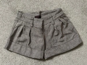 River Island - Size 6 - Ladies Herringbone Shorts - Picture 1 of 10