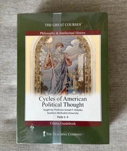 The Great Courses DVD  CYCLES of AMERICAN POLITICAL THOUGHT  "BRAND NEW" - Imagen 1 de 1
