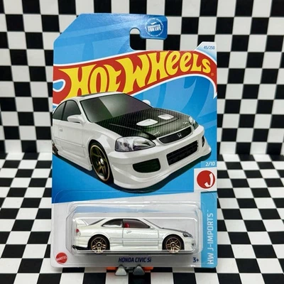 🚨 Hot Wheels Tampo ERROR - Honda Civic Si - HW J-Imports Series - FreeProtector - Image 1 of 4
