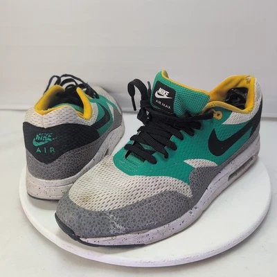 Nike Air Max 1 Ultra Moire Safari Verde 819476-103 Hombres Talla 13 Usado DAÑADO RARO Foto 1 de 4