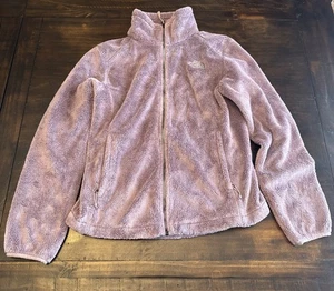 THE NORTH FACE Women's "Osito" Light Purple Furry Fleece Jacket Size Medium - Picture 1 of 23