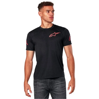 Футболка Alpinestars Shouldered Performance Tech - черная, средняя 1244-72800-10-M - Изображение 1 из 3