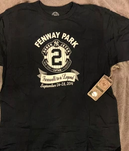 CAMISA GRANDE DE LOS NY YANKEES DEREK JETER FENWAY PARK BOSTON TEMPORADA FINAL 2014 47 MARCA - Imagen 1 de 4