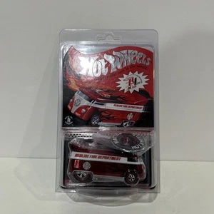 HOT WHEELS RLC FIRE DEPARTMENT VOLKSWAGEN DRAG BUS #2736/5000 - Picture 1 of 3