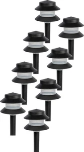 Paradise Low Voltage Landscape Pathway Lights - 2 Tier Outdoor Garden Lights ... - Picture 1 of 6