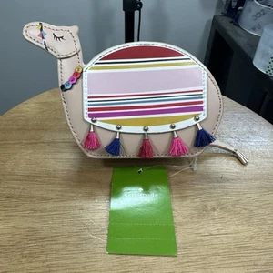SELTEN NEU MIT ETIKETT Kate Spade Spice Things Up verzierte Glattleder camel Geldbörse - Bild 1 von 6