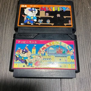  Mappy + Mappy Land Famicom FC Cartridge getestet - Bild 1 von 1