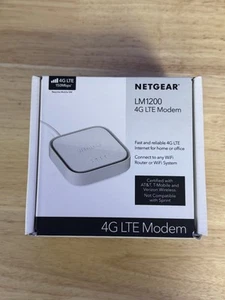 Netgear LM1200 4G LTE Broadband Modem - White - Zdjęcie 1 z 4