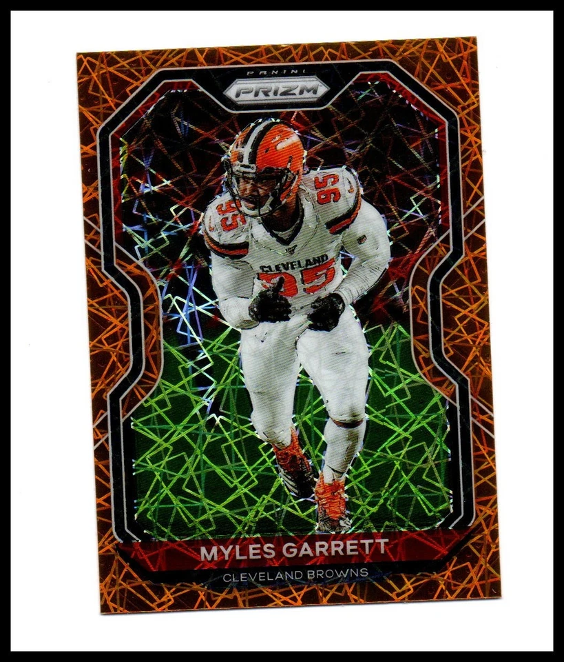 2020 Panini Prizm #62 Myles Garrett Prizm Lazer - Image 1 of 1