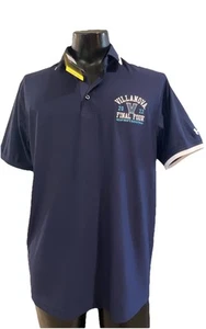 Villanova Final Four 2022 Basketball Polo Golf Under Armour Large* Blue $55 NWT - Picture 1 of 22