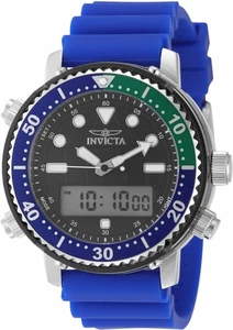 Invicta 49447 Pro Diver Digital Quarz elektronisches PC21AF schwarzes Zifferblatt Herrenuhr - Bild 1 von 3