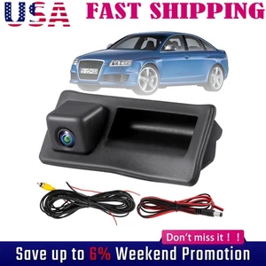 Manija del maletero de coche HD cámara de estacionamiento de visión trasera para Audi A4 A6 A8L S5 Q3 Q5 - Imagen 1 de 11