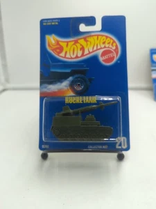 Neu Hot Wheels #9380 Rocketank #20 Malaysia Blue Card grün Mattel Sammler - Bild 1 von 2