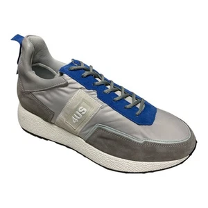 SCARPE SNEAKERS UOMO 4US CESARE PACIOTTI JOGGING PELLE GRIGIO ORIGINALE PE 2025 - Foto 1 di 6