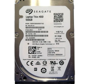 ST500LM021 PN: 1KJ152-034 FW:0005SDM1 (W62J) WU China 500gb 2.5" Sata AUG/2017 - Picture 1 of 1