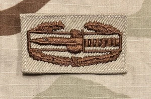 US Army CAB DCU Sew-On Combat Action Badge Desert - Picture 1 of 1