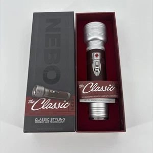 Brandneu Nebo "The Classic" 640 Lumen LED Taschenlampe Aluminium & Leder - Bild 1 von 7