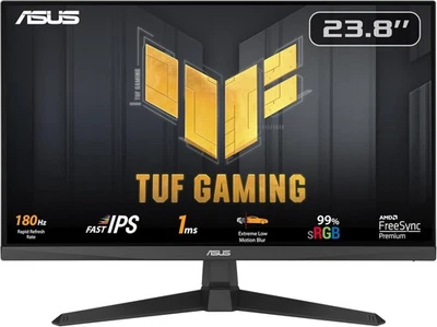 ASUS TUF Gaming VG249Q3A - 24 Zoll Full HD Monitor - 180 Hz, 1ms GtG, FreeSync - Bild 1 von 4