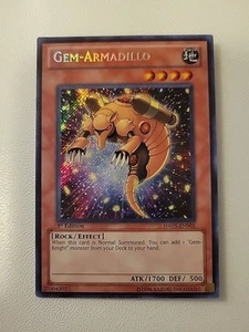 *** Edelstein-Gürteltier *** 1. Auflage Secret Rare (MP) HA05-DE005 YUGIOH! - Bild 1 von 2