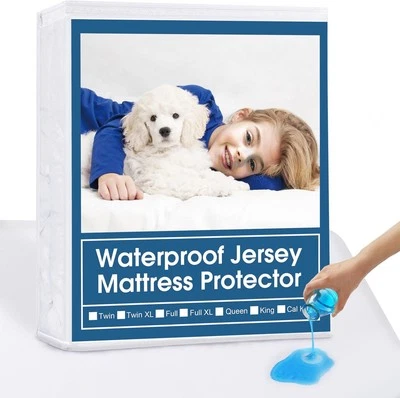 SPRINGSPIRIT Twin Extra Long (XL) Waterproof Mattress XL, White  - Image 1 of 4