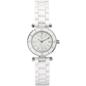 Guess Women's Mini Chic White MOP Dial Watch - X70007L1S - Picture 1 of 1