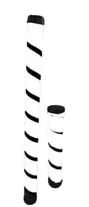 GRIP SET FÜR LONG PUTTER, WEISS/SCHWARZ, 2-TEILIG WRAP, - Bild 1 von 7