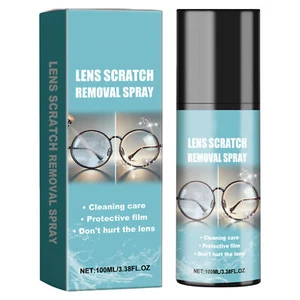 Lens Scratch Removal Spray Eyeglass Windshield Glass Repair Liquids 100ml - Picture 1 of 12