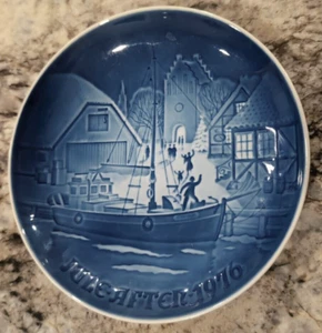 BING & GRONDAHL 1976 JULE AFTER Christmas Welcome Teller Porzellan Denmark 9076 - Bild 1 von 6