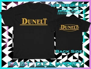 Dunelt Motorcycles Logo Herren T-Shirt American Heavy Cotton T-Shirt - Bild 1 von 4