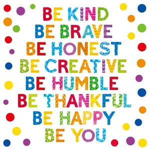 Decowall SG-2204 Be Kind Kids Pegatinas de pared Calcomanías de pared Sala de estar del dormitorio - Imagen 1 de 7